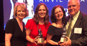 MorganMyers team with 2022 PRSA Silver Anvil Awards in New York City