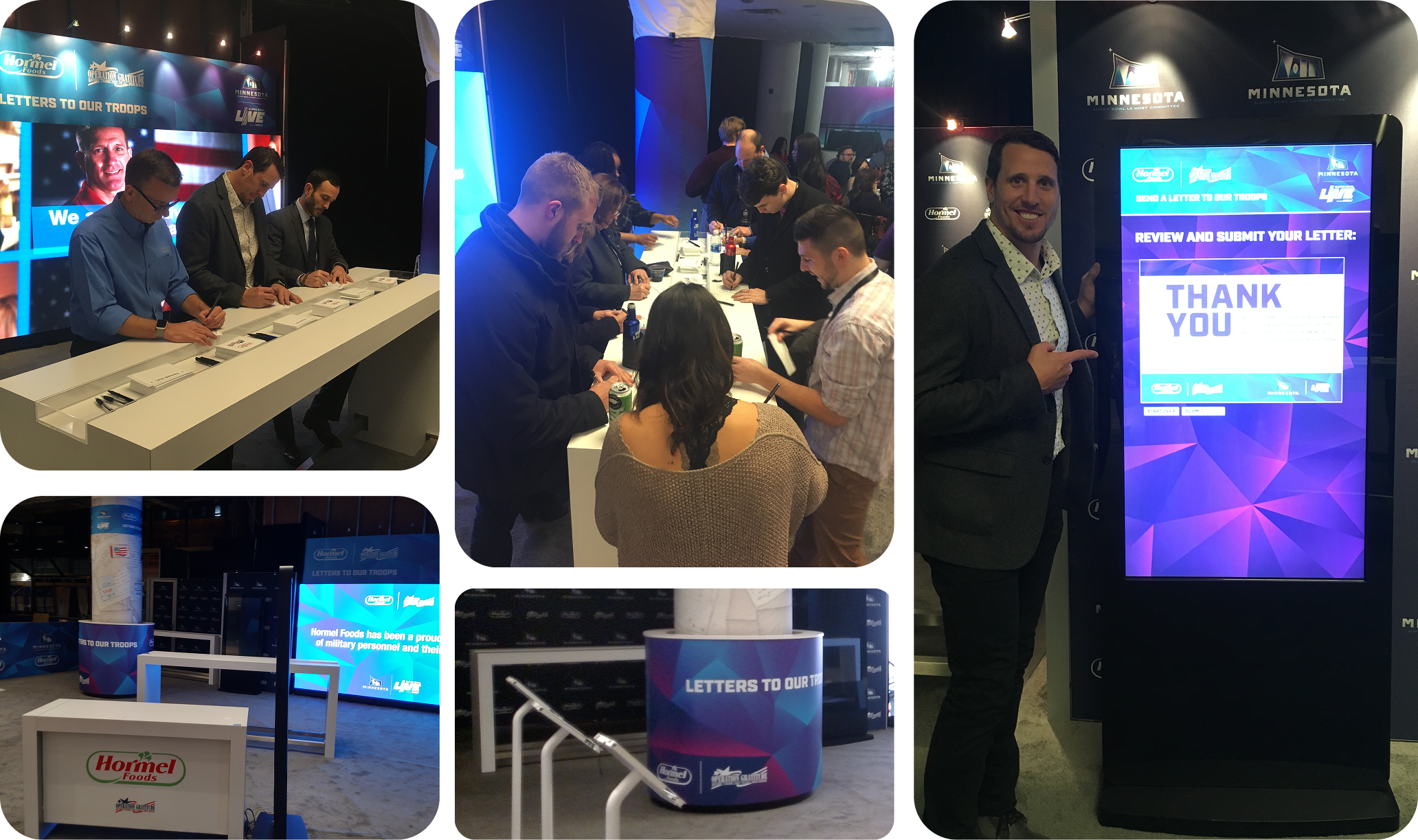 super bowl activation spaces