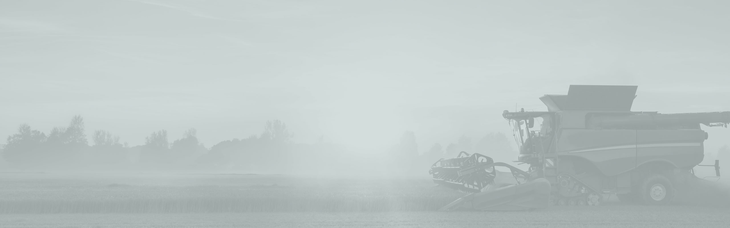 Photo of farming equipment in a field