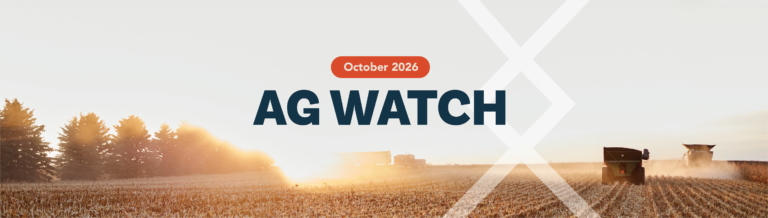 Ag Watch: October 2026